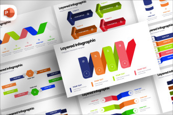 Layered - Infographic PowerPoint Template
